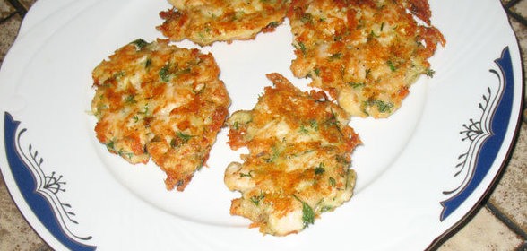 Оладьи из куриной грудки