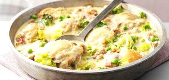 Курица по-французски