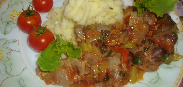 СОЧНЫЕ КУРИНЫЕ ЖЕЛУДОЧКИ(вариант)