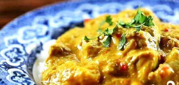 Курица с манго и карри
