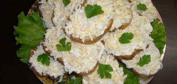 Бутерброды хрустящие с яичком!