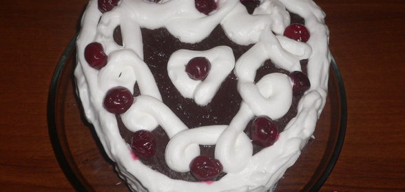 шоколадный торт