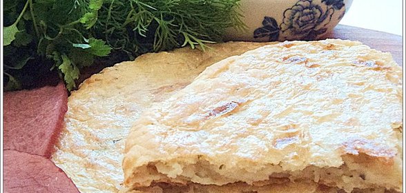 Лепешки творожно-картофельные с тмином и прованскими травами