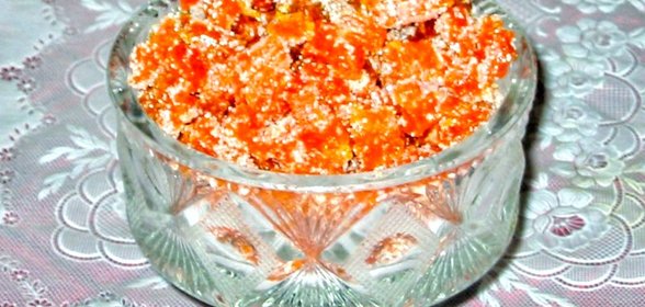 Цукаты из моркови