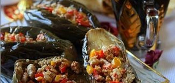 Макдус. Острые квашеные баклажаны с ореховой начинкой