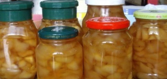 Быстрое варенье из груш