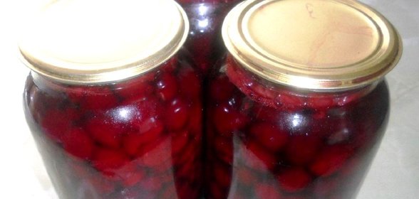 Вишня в собственном соку