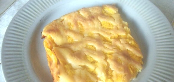 Запеканка из тыквы с яблоками в духовке