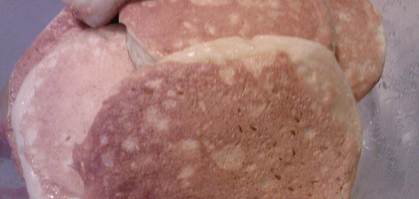 Пышные оладушки с творогом