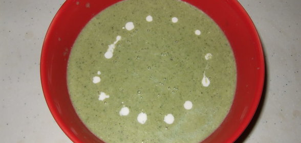 Суп-пюре с брокколи