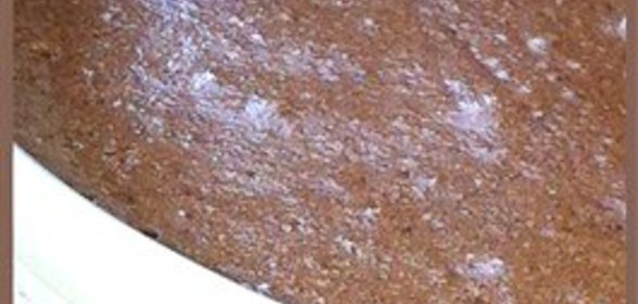 Шоколадный мусс со сливочным маслом