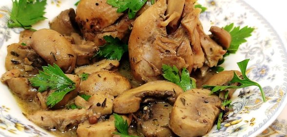 Курица с грибами ( Тест –драйв)