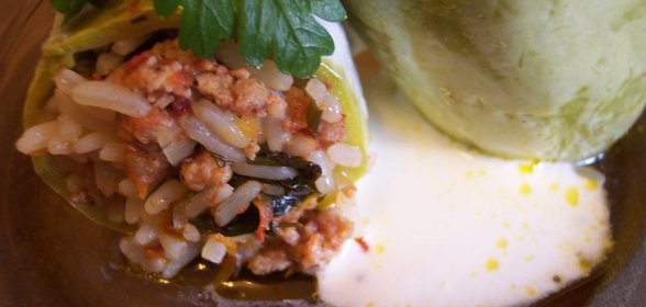 Фаршированные кабачки