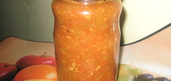 Салат Тещин язык на зиму