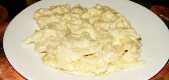 Молочная вермишель