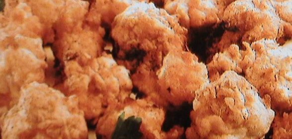 Пончики с креветками