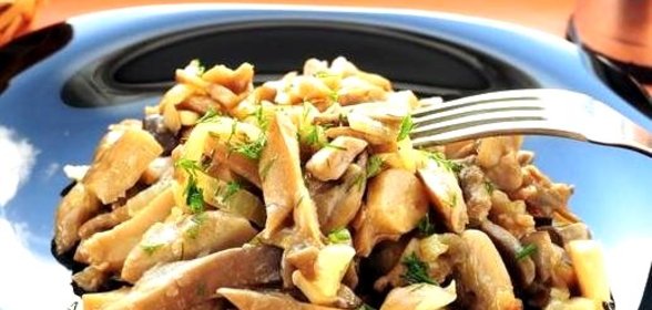 Жареные грибы в мультиварке