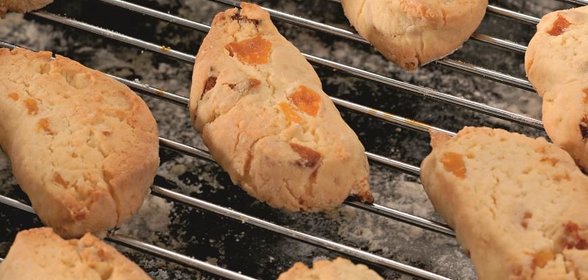 Печенье с курагой