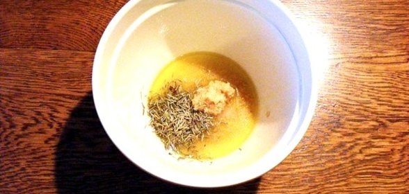 Лимонный маринад с розмарином для баранины