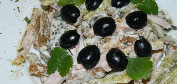 Сельдь с картофелем и маслом