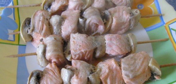 Шашлык из форели