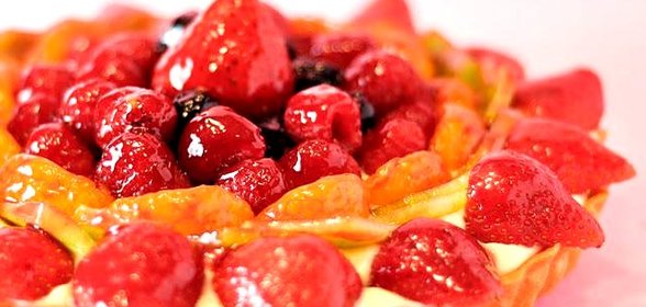 Фруктово-ягодный тарт