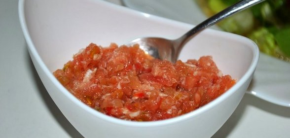 Аджика с хреном без варки