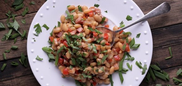 Фасоль по‑андалузски