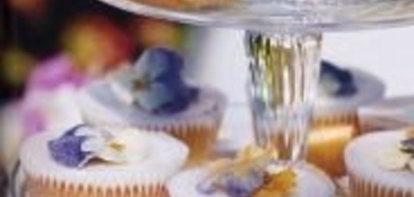 Миндальные кексы с лимонной глазурью