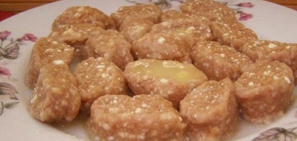 Воздушный пирог из земляники или малины