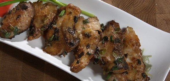 Судак в соевом маринаде