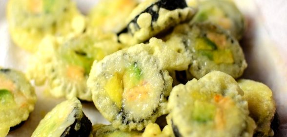 Роллы в темпуре