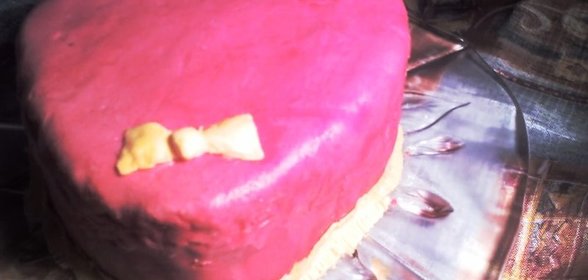 Торт Валентинка