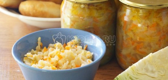 Солянка на зиму из капусты