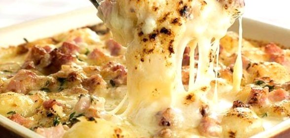 Картофель по‑французски под сыром