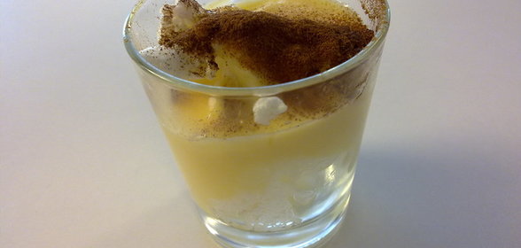 Дессерт из молочного крема Farofias