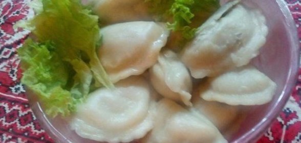 Вареники с курицей