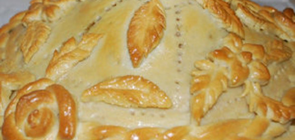 Курник с лесными грибочками