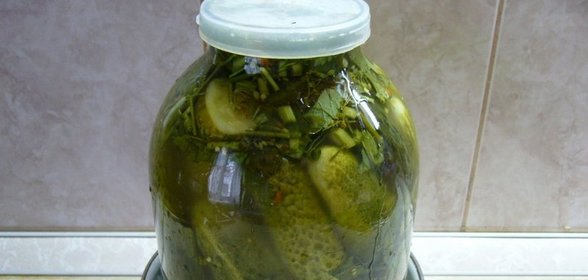 Засолка огурцов на зиму (в банках)