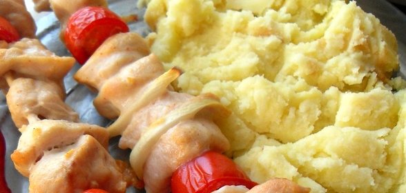 Куриный шашлык в духовке