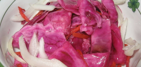 Квашенная капуста(острая/хрустящая)