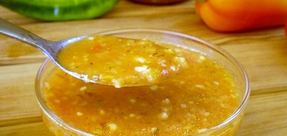 Аджика Огонек на зиму