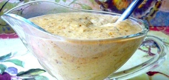 Соус из сморчков