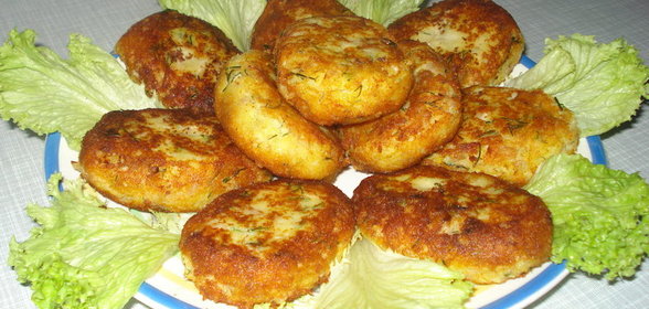 Картофельные котлеты