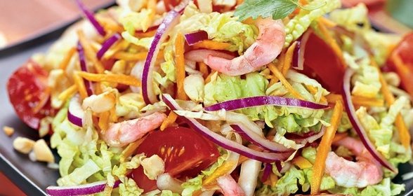 Салат Колслоу во вьетнамском стиле