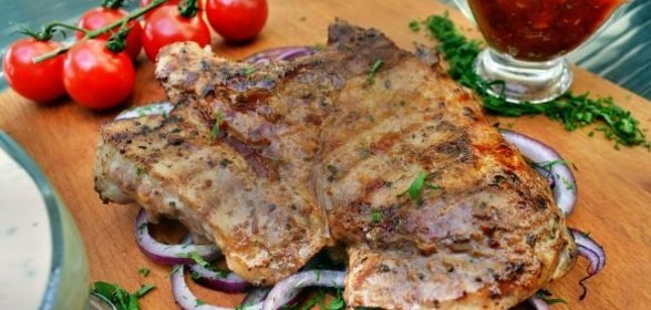 Свинина (шашлык) в луковом маринаде