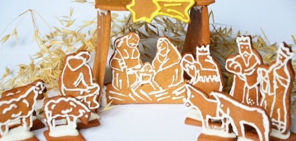 Печенье Рождественский вертеп