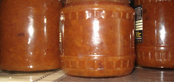 персиковый джем