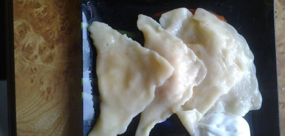 Блинчики капустные с яйцом и яблоком