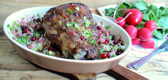 Рулька по-чешски